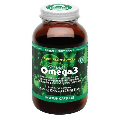Green Nutritionals Pure Plant-Source Green Omega3 90vc